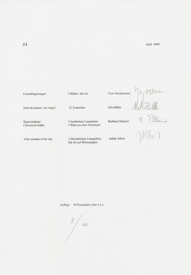 Blatt 1